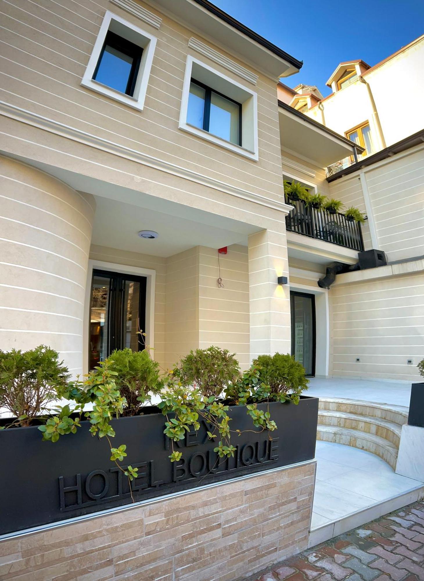 Rex Hotel Boutique تيرانا المظهر الخارجي الصورة